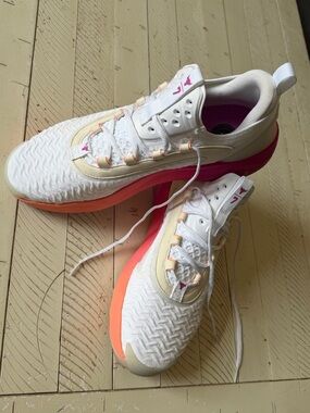 Under Armour Project Rock 7 Training Sneaker 2024 White Vivid Magenta